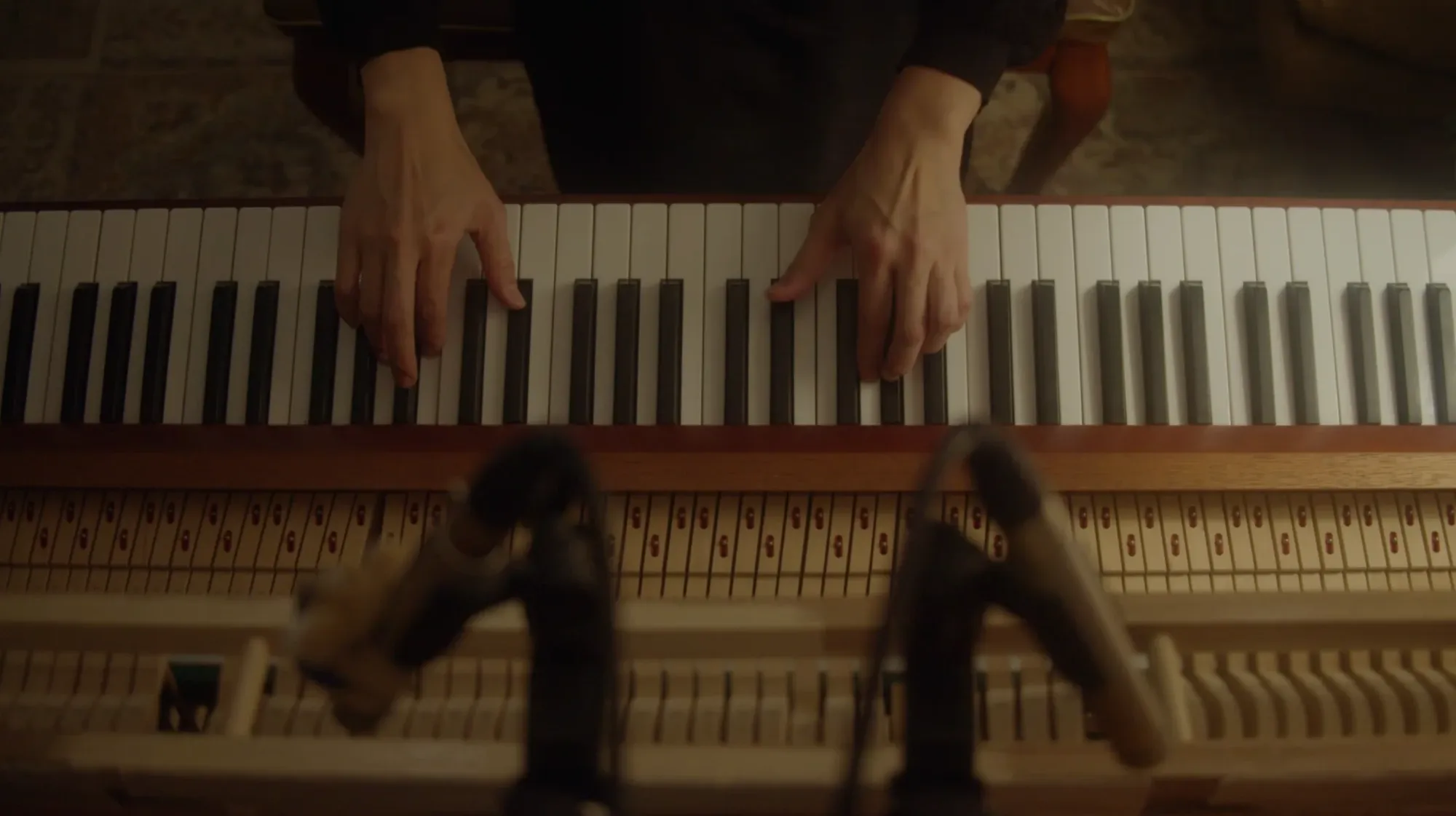 Hands on the keys